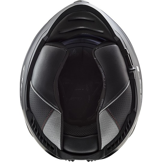 Full Face Motorcycle Helmet Double Visor Ls2 FF800 STORM Solid Matt Black