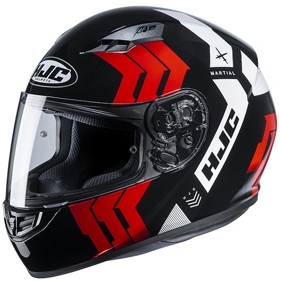 Motorcycle Helmet HJC Cs-15 Trion Mc1 Black Red Helmet Casque Integral Helm