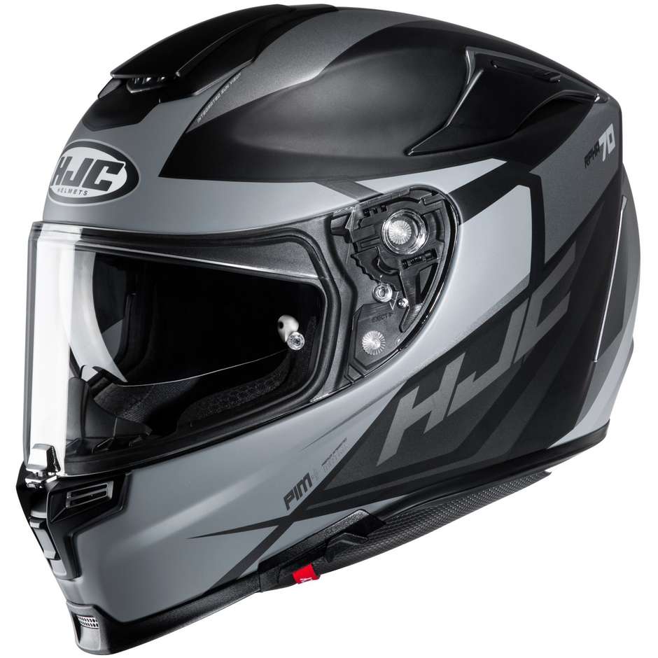 Full Face Motorcycle Helmet HJC Fiber RPHA 70 SAMPRA MC5SF Black Titanium