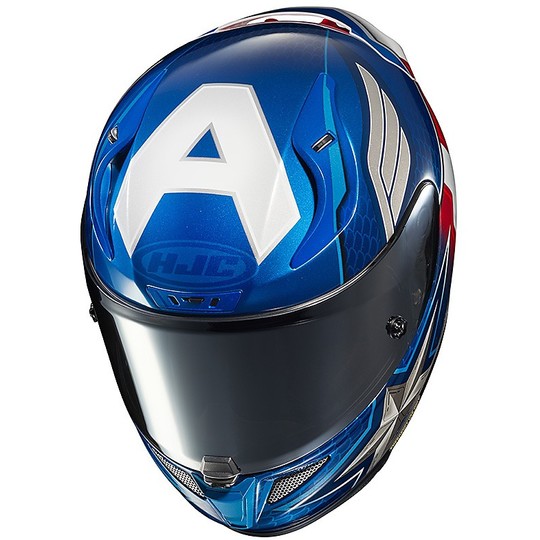 Full Face Motorcycle Helmet HJC RPHA 11 Marvel CAPTAIN AMERICA MC2
