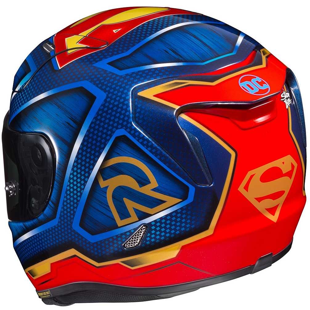 superman motorcycle helmet