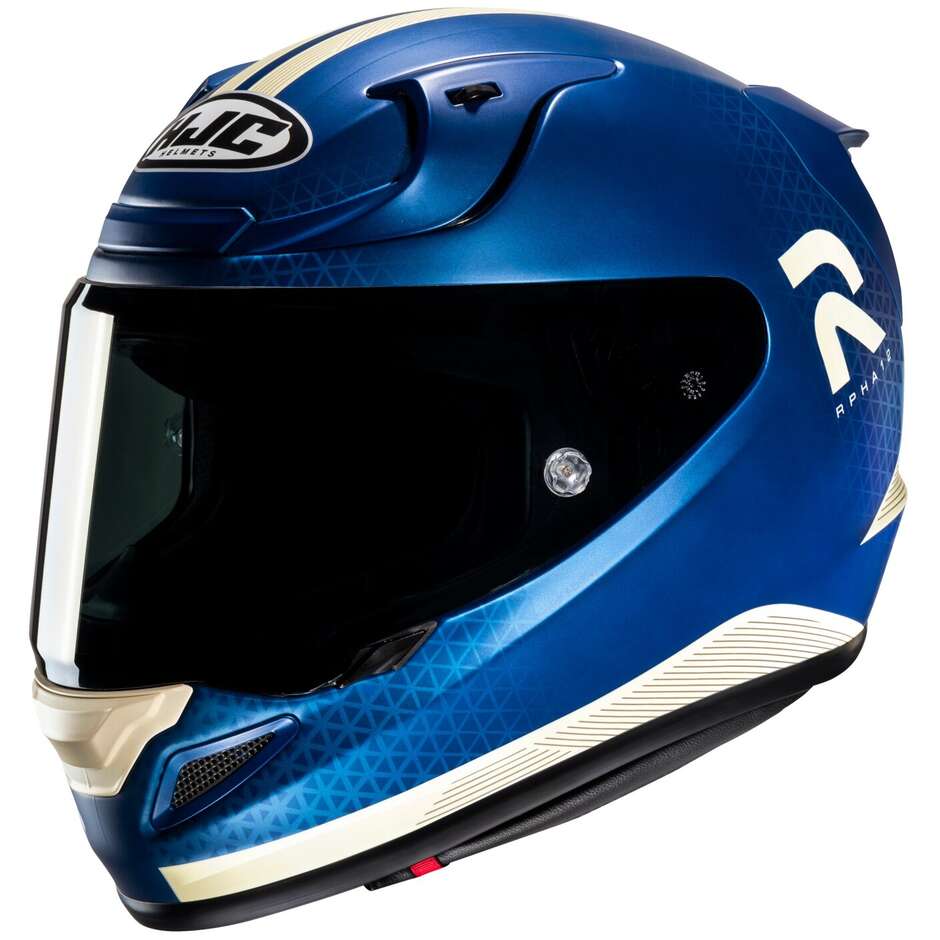 Full Face Motorcycle Helmet Hjc RPHA 12 ENOTH MC2SF Matt Blue
