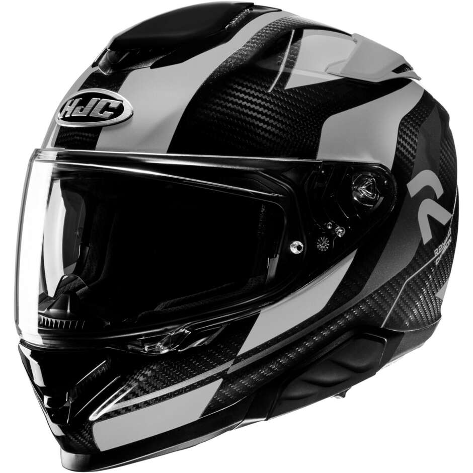 Full Face Motorcycle Helmet Hjc RPHA71 CARBON HAMIL MC5 Black Grey