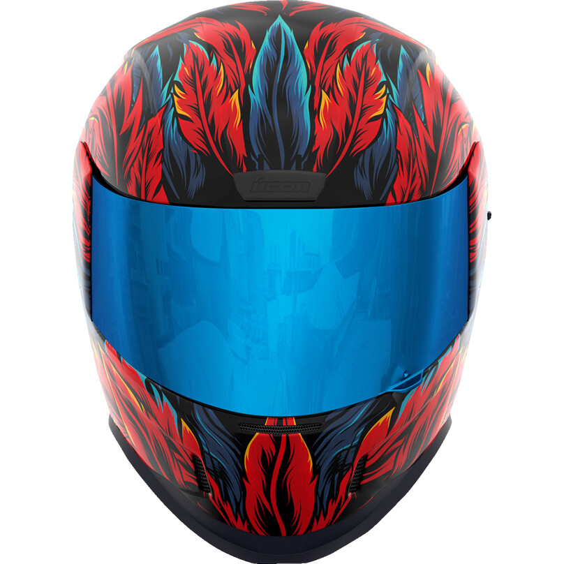 Full Face Motorcycle Helmet ICON AIRFORM FEVER DREAM BLUE