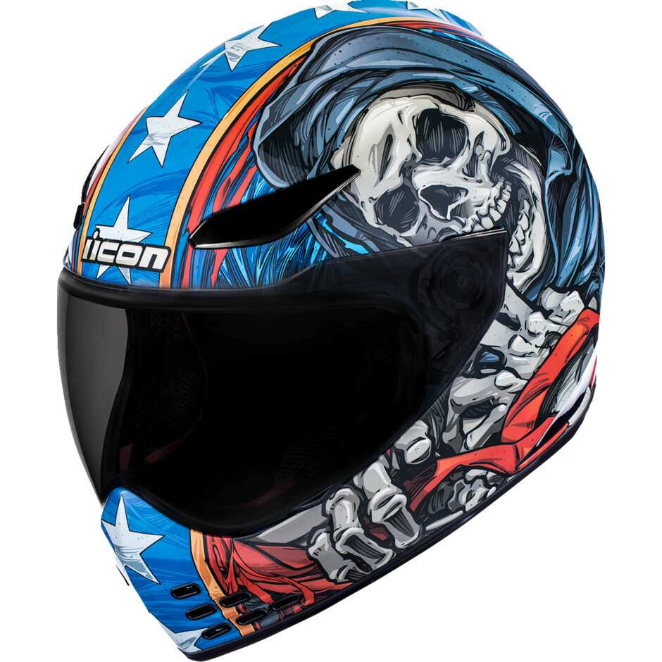 Full Face Motorcycle Helmet Icon DOMAIN REVERE Glory