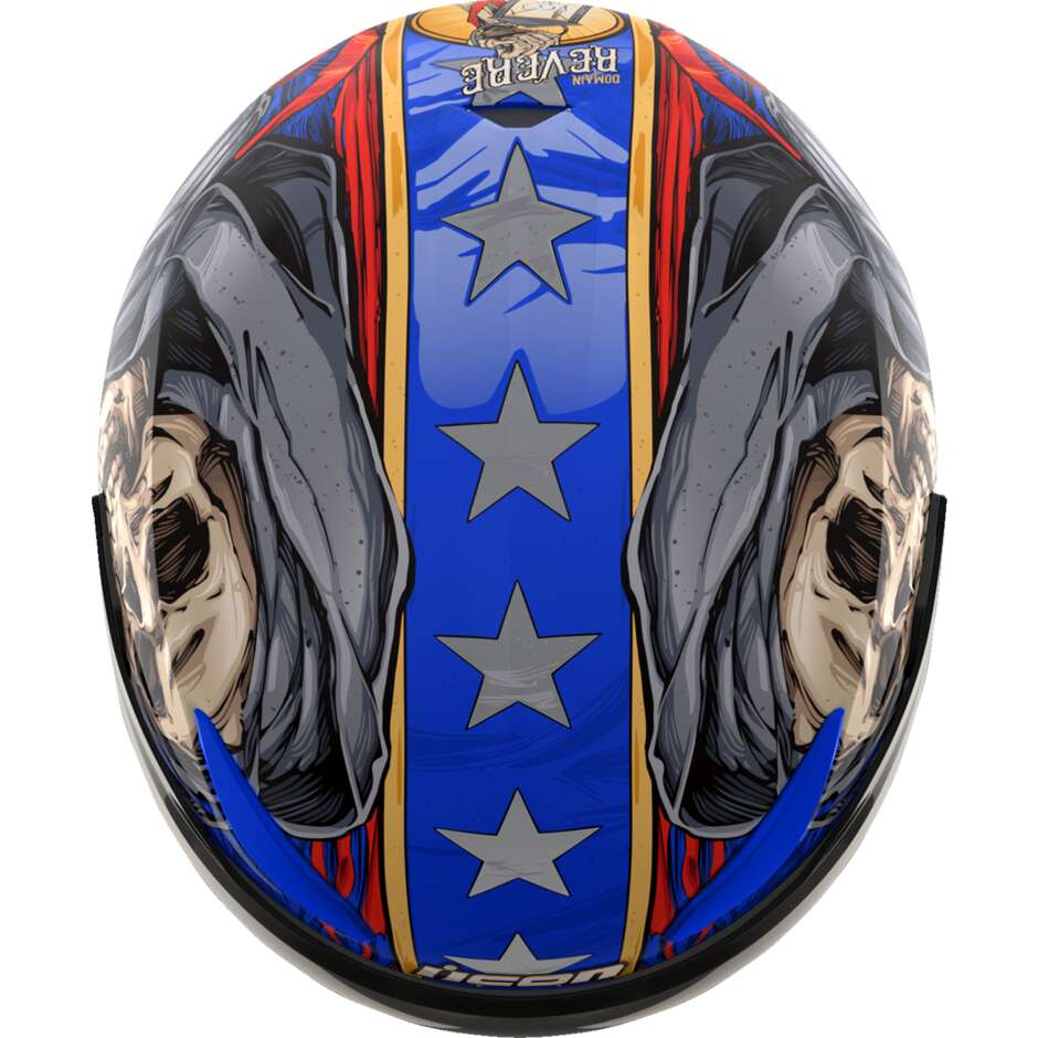 Full Face Motorcycle Helmet Icon DOMAIN REVERE Glory