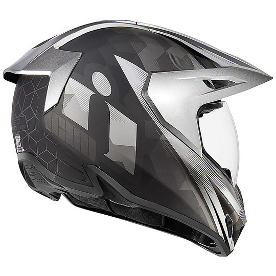 Full Face Motorcycle Helmet Icon VARIANT PRO Acension Black