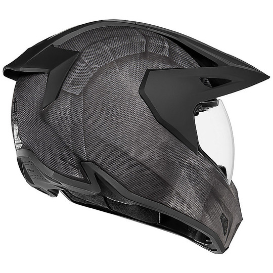 Full Face Motorcycle Helmet Icon VARIANT PRO Construct Black