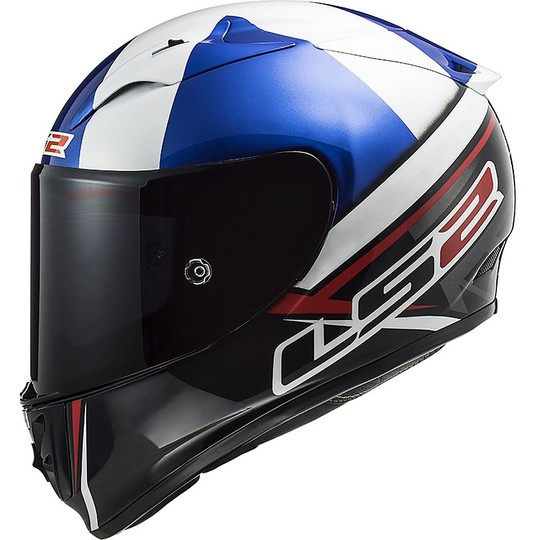 Full Face Motorcycle Helmet In HPFC Racing Ls2 FF323 R Replica McPhee