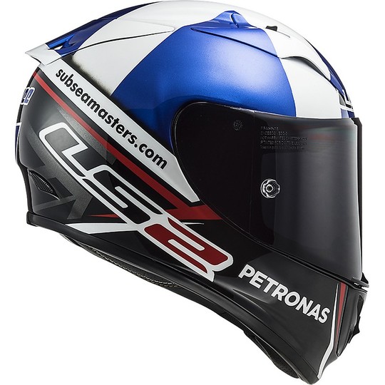 Full Face Motorcycle Helmet In HPFC Racing Ls2 FF323 R Replica McPhee