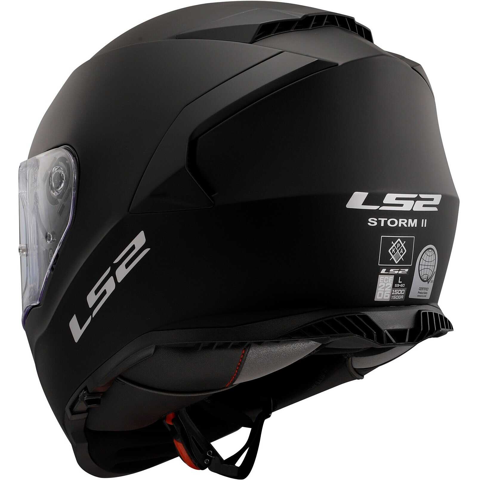 Casco integral LS2 FF800 STORM Solid Matt Titanium