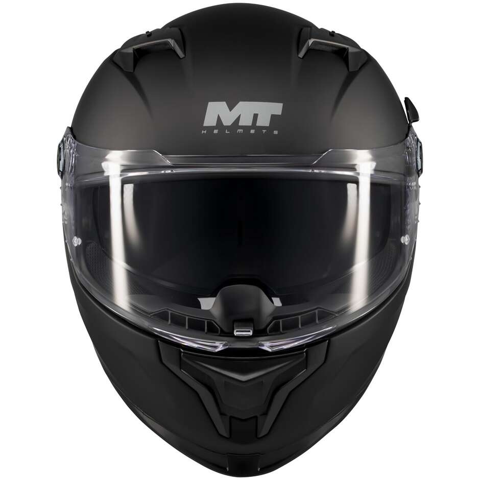 Full Face Motorcycle Helmet Mt Helmets BRAKER SV PURE A1 Matt Black
