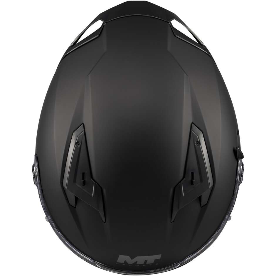 Full Face Motorcycle Helmet Mt Helmets BRAKER SV PURE A1 Matt Black