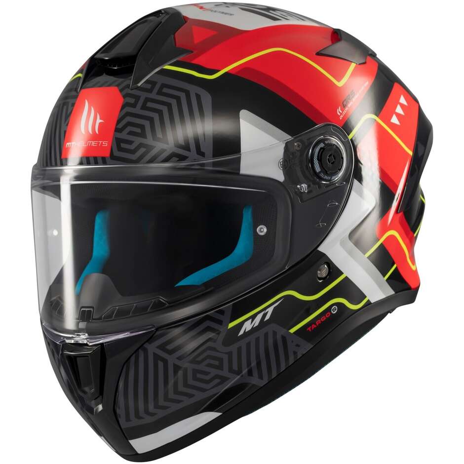 Full Face Motorcycle Helmet Mt Helmets TARGO S BRIK C5 Glossy