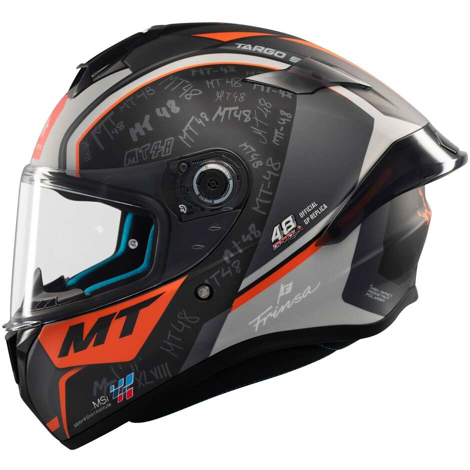 Full Face Motorcycle Helmet Mt Helmets TARGO S ORTOLA 2024 B4 Matt