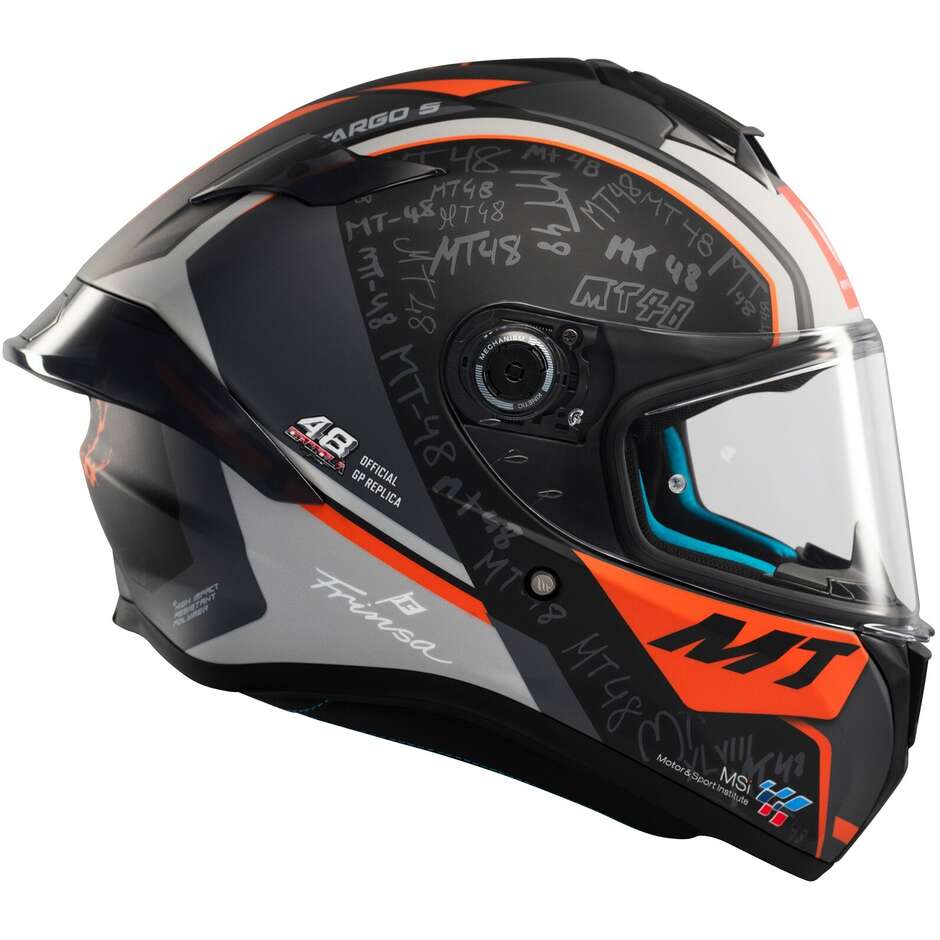 Full Face Motorcycle Helmet Mt Helmets TARGO S ORTOLA 2024 B4 Matt