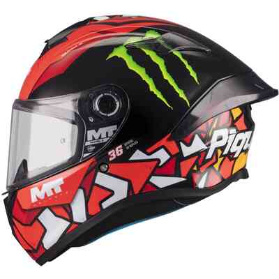 Integral Motorcycle Helmet Mt Helmet TARGO Joker A1 Glossy Black