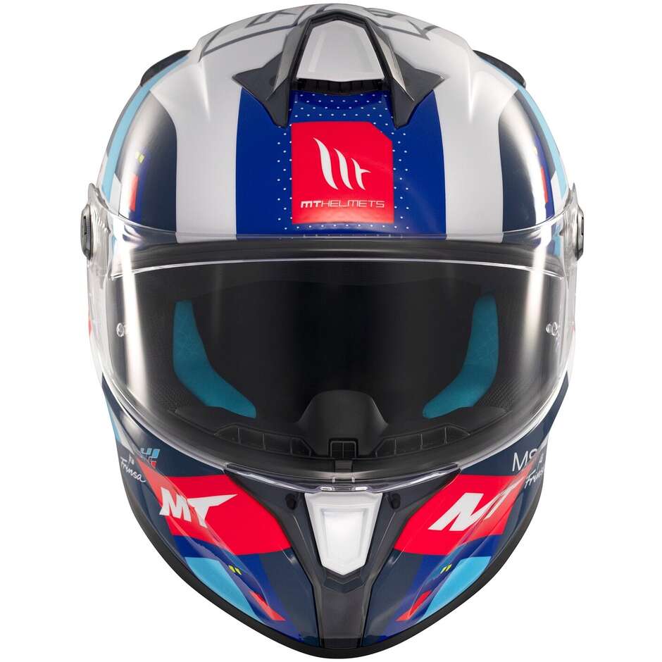 Full Face Motorcycle Helmet Mt Helmets TARGO S SERGIO GARCIA 2024 D7 Glossy