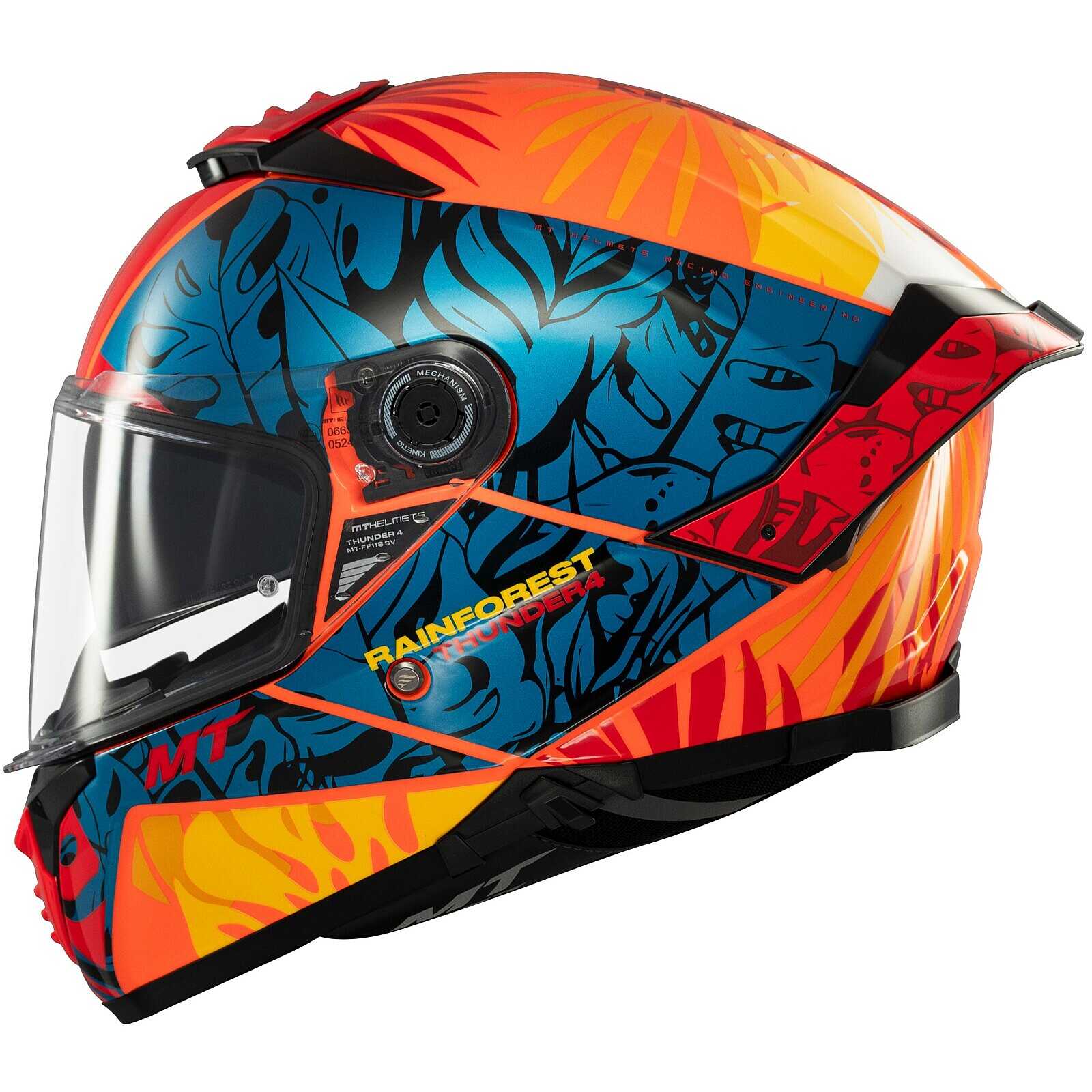Full Face Motorcycle Helmet Mt Helmets THUNDER 4 Sv