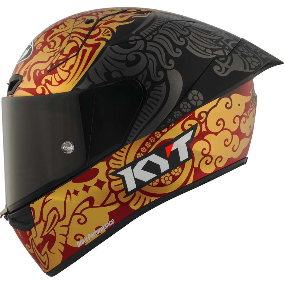 Full Face Motorcycle Helmet Racing Kyt KX-1 RACE GP BASTIANINI IDN REPLICA 23 Matt