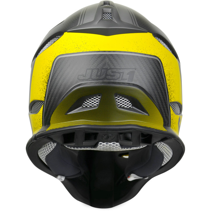 Full Face MTB Helmet DownHill Just1 JHD + MIPS ASSAULT Matt Yellow