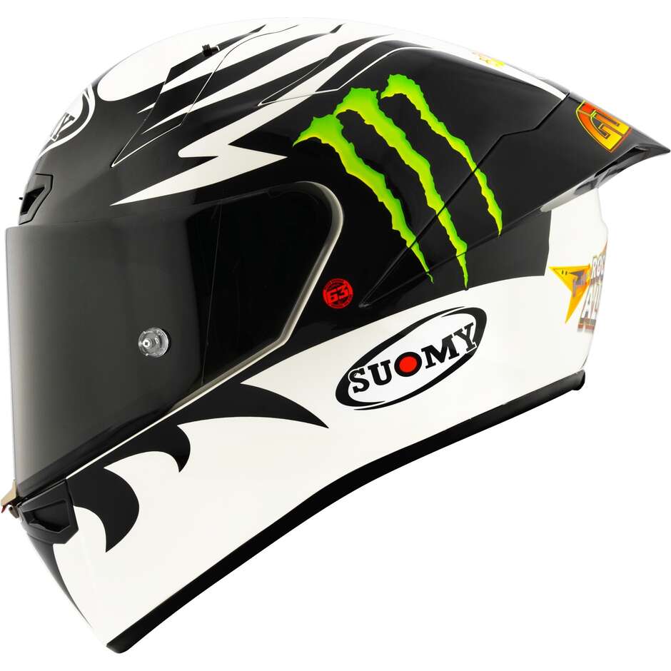 Full Face Racing Motorcycle Helmet Suomy S1-XR GP BAGNAIA MONSTER REP.MUGELLO'24- -FIM