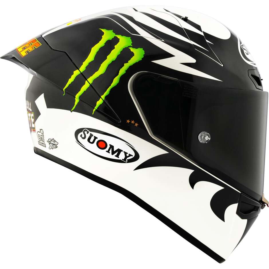 Full Face Racing Motorcycle Helmet Suomy S1-XR GP BAGNAIA MONSTER REP.MUGELLO'24- -FIM