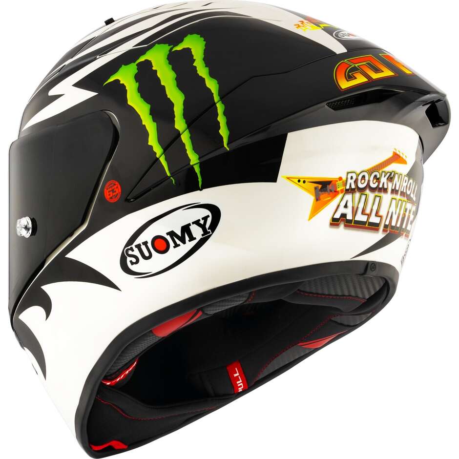 Full Face Racing Motorcycle Helmet Suomy S1-XR GP BAGNAIA MONSTER REP.MUGELLO'24- -FIM