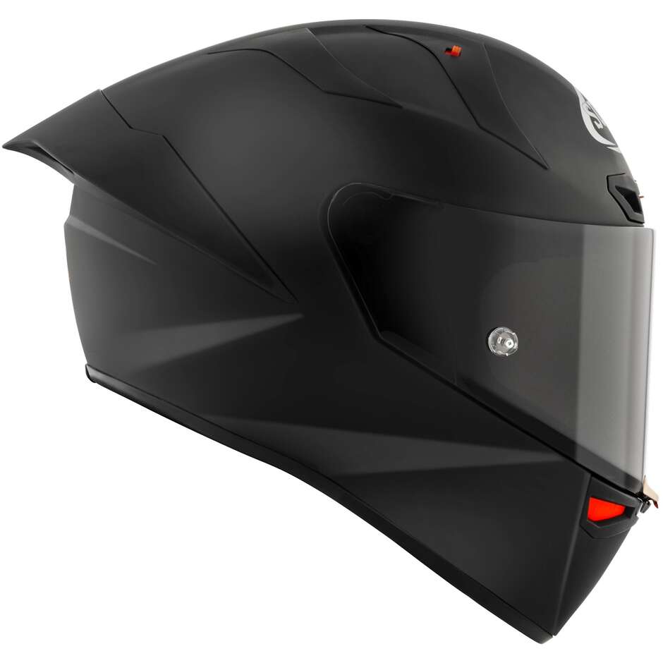 Full Face Racing Motorcycle Helmet Suomy S1-XR GP PLAIN Matt Black FIM