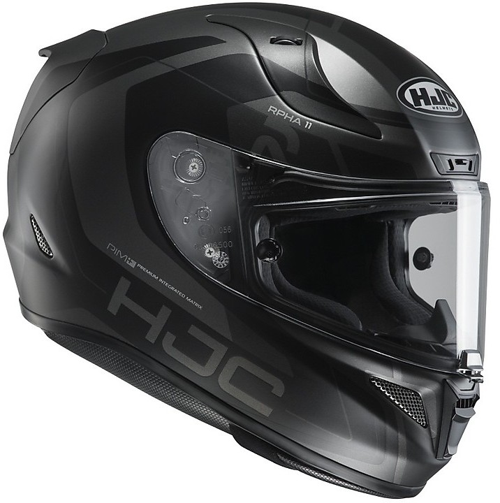 Full HD HJC RPHA Helmet 11 Chakri MC5HSF Black Dark Titanium For