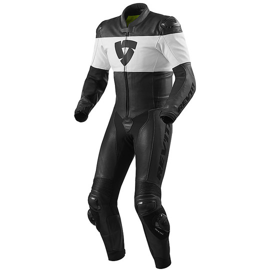 Full Rev'it NOVA Professional Motorcycle Suit Black White