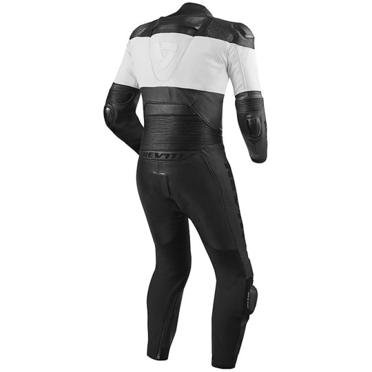 Full Rev'it NOVA Professional Motorcycle Suit Black White