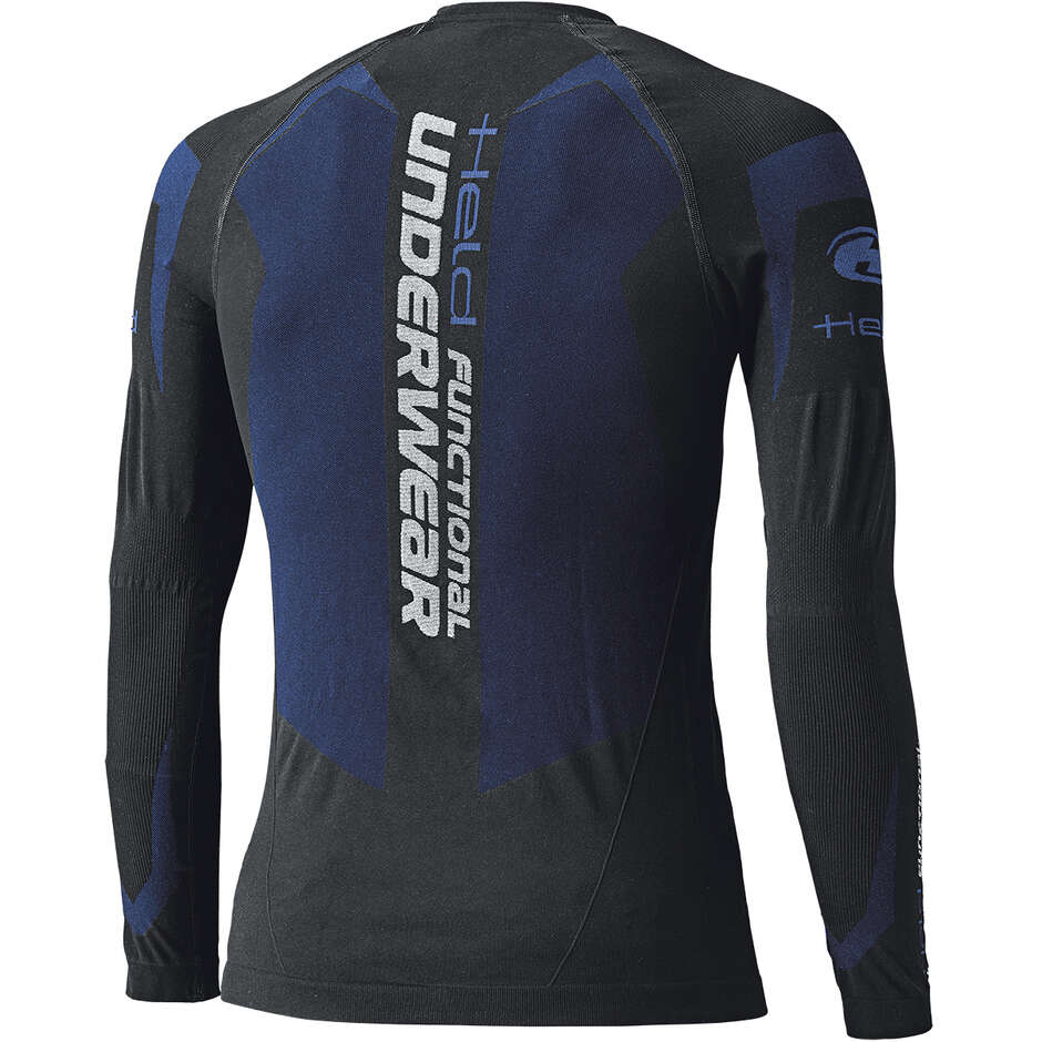 Functional Underwear Thermal Shirt Held 3D-Skin Cool Top Black Blue