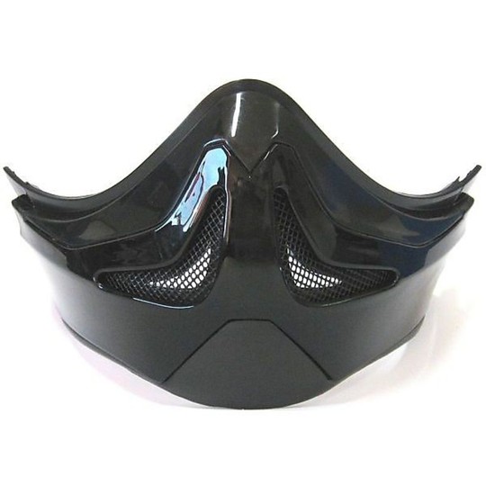 Für Vemar Helm Kinn Original-Cikiqui Farbe Glossy Black