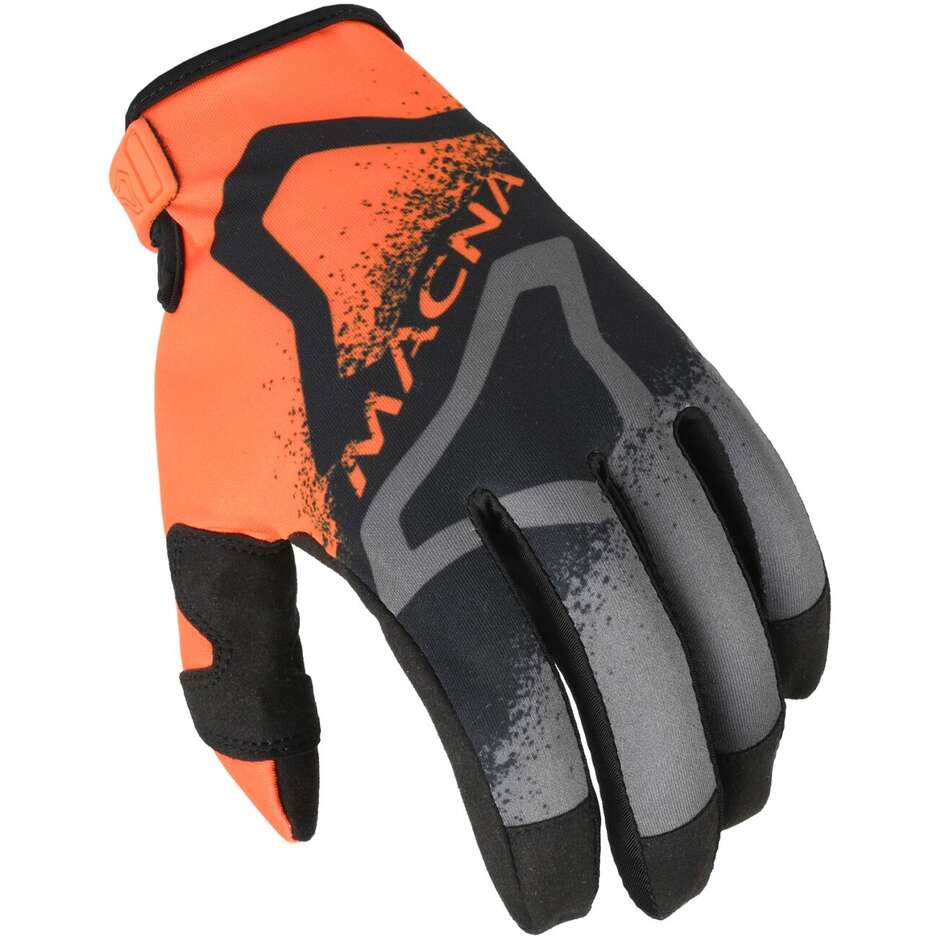 Gants cross Macna Backyard-1 noir orange gris