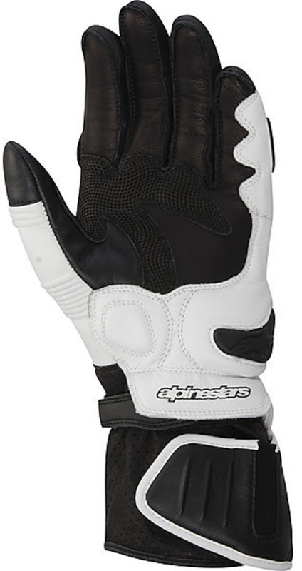 Gants Moto Femme Race Alpinestars STELLA GP PLUS GANTS Blanc-Noir Vente en  Ligne 