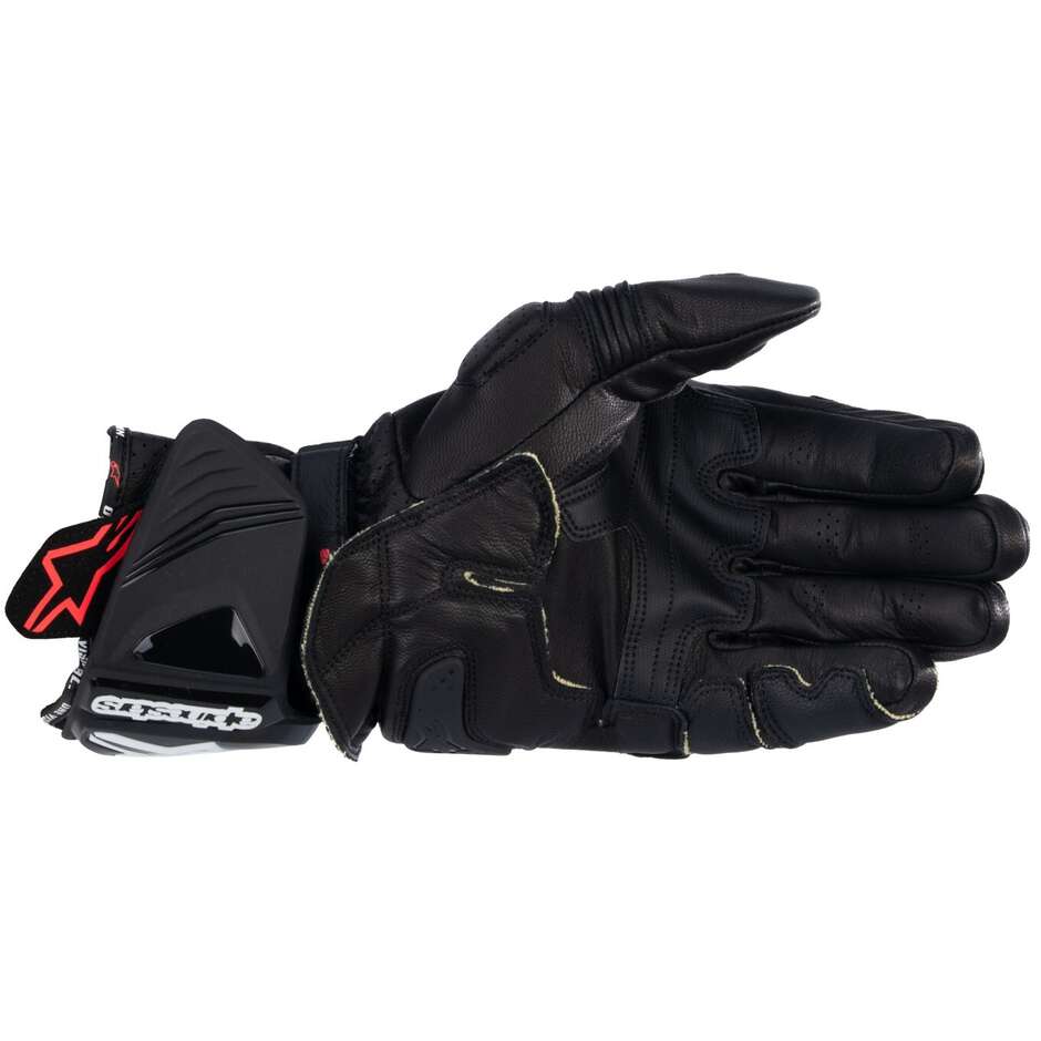 Gants de course moto Alpinestars GP PRO R4 noirs