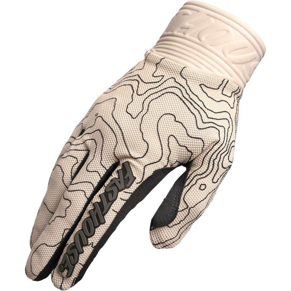 Gants de cyclisme FASTHOUSE BLITZ SWIFT 24.1 CREAM
