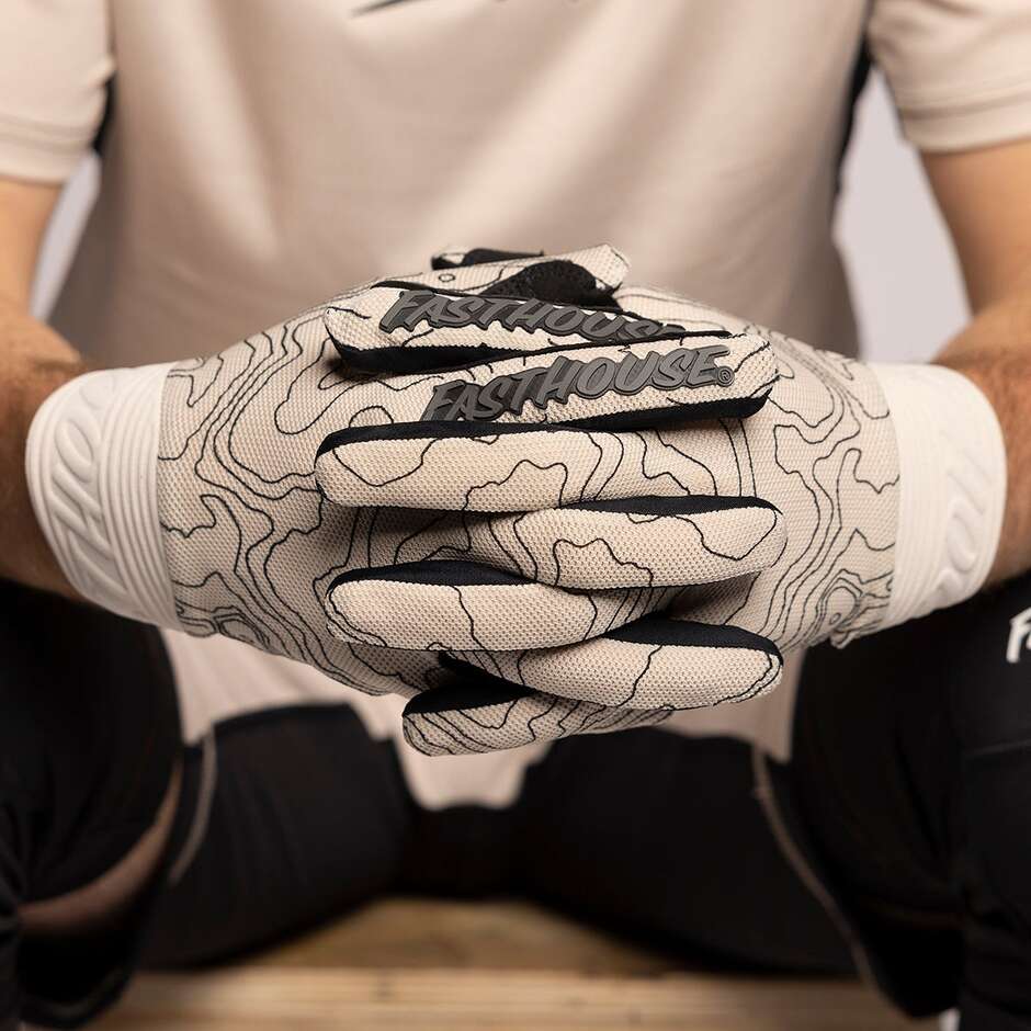 Gants de cyclisme FASTHOUSE BLITZ SWIFT 24.1 CREAM