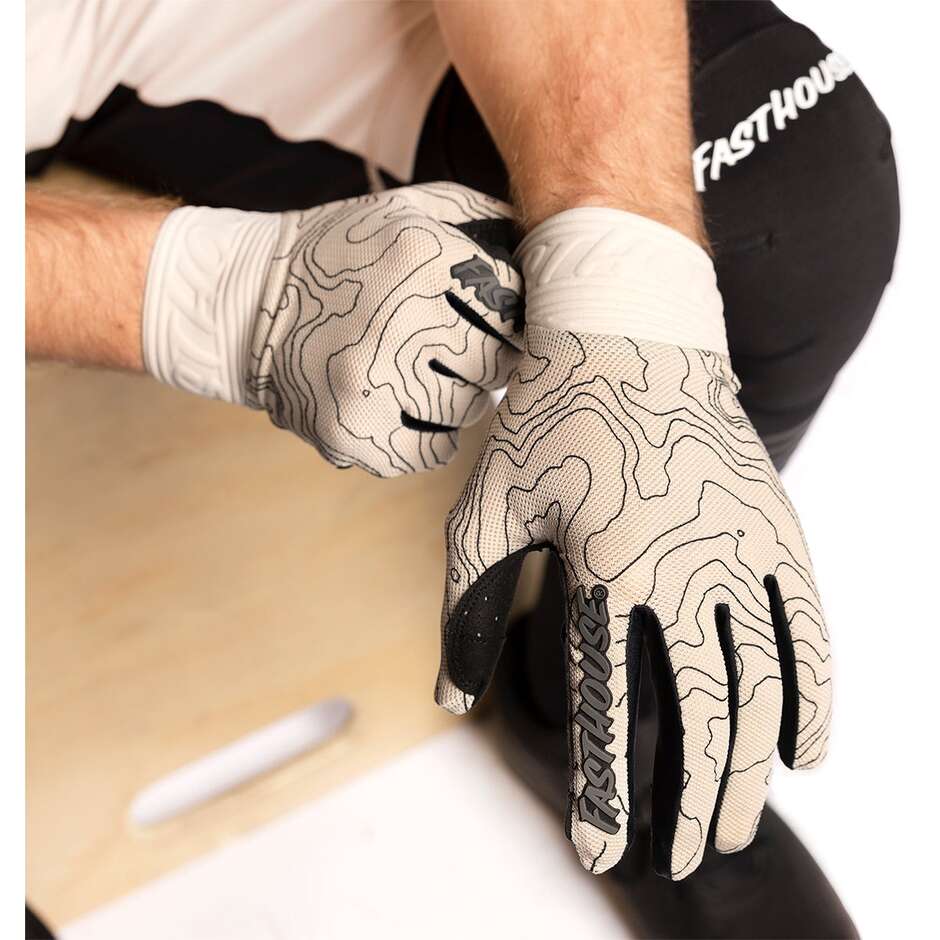 Gants de cyclisme FASTHOUSE BLITZ SWIFT 24.1 CREAM