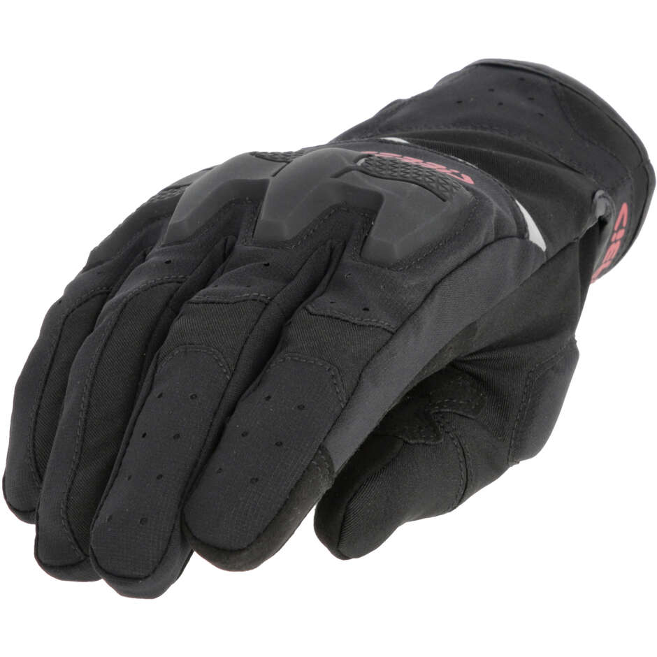 Gants de moto Acerbis CE X-Street WP Noir Rouge