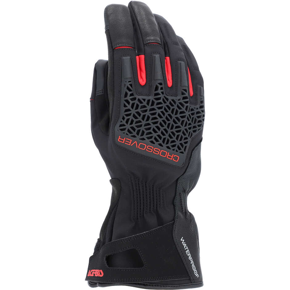 Gants de moto Acerbis CROSSOVER WP Noir