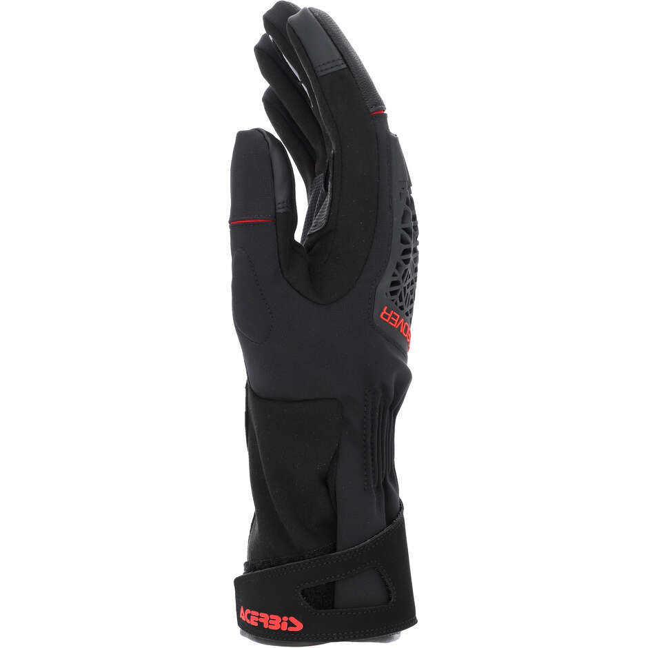 Gants de moto Acerbis CROSSOVER WP Noir