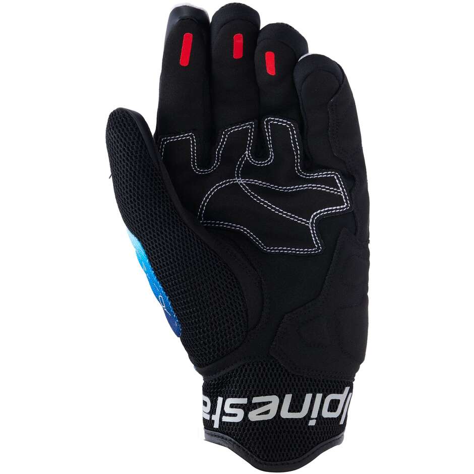 Gants de moto Alpinestars MOGRESS AIRFLOW, dégradé bleu et noir