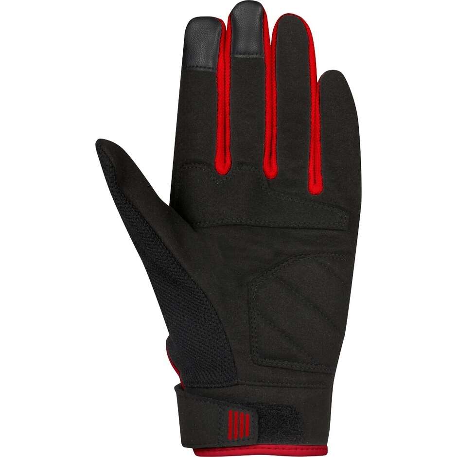 Gants de moto Bering BREEZE Noir Rouge