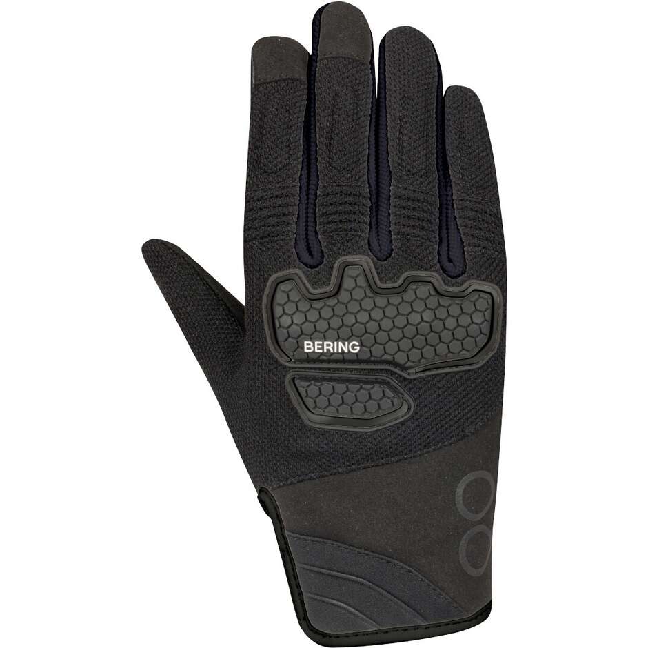 Gants de moto Bering LADY BREEZE pour femme, noir