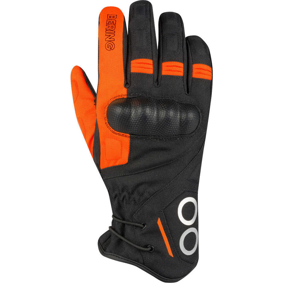 Gants de moto Bering LADY ZEPHYR pour femme, gris et orange