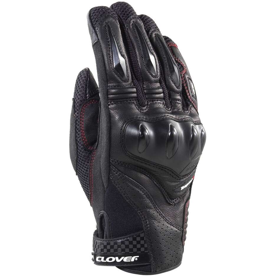 Gants de moto Clover RAPTOR 3 Noir