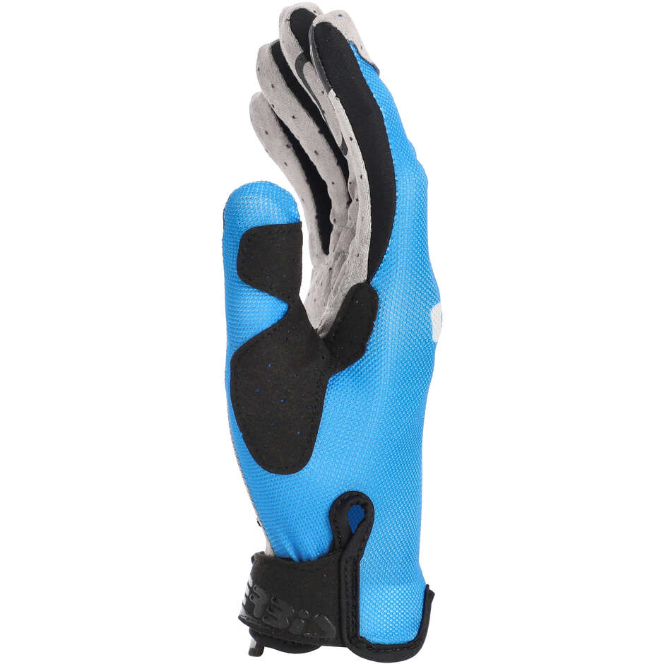 Gants de moto cross-enduro Acerbis MX-P 2.0 VENTED Bleu Blanc