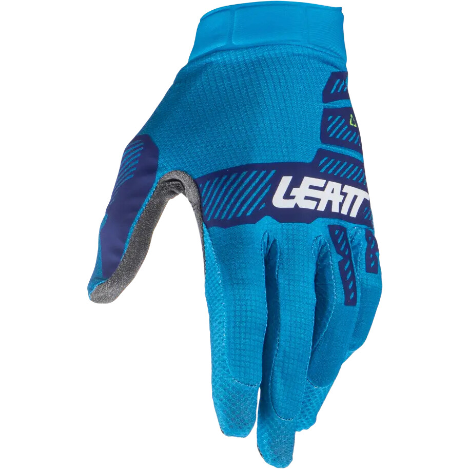 Gants de moto cross Leatt MOTO 1.5 GRIPR bleus